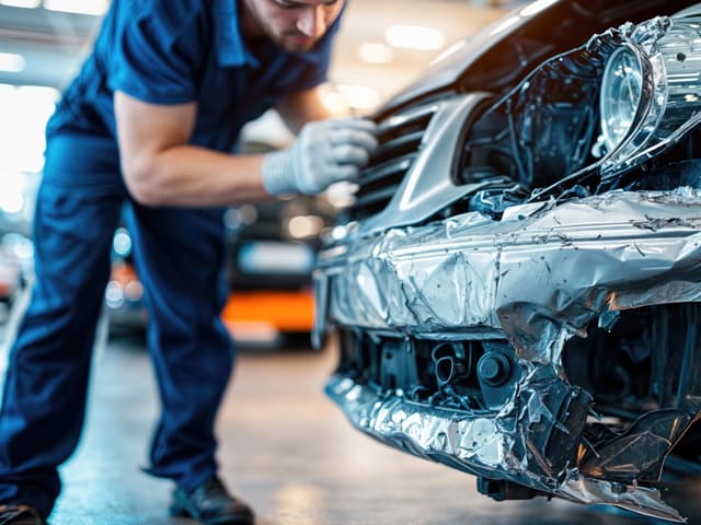 Su taller de chapa y pintura en Pontevedra